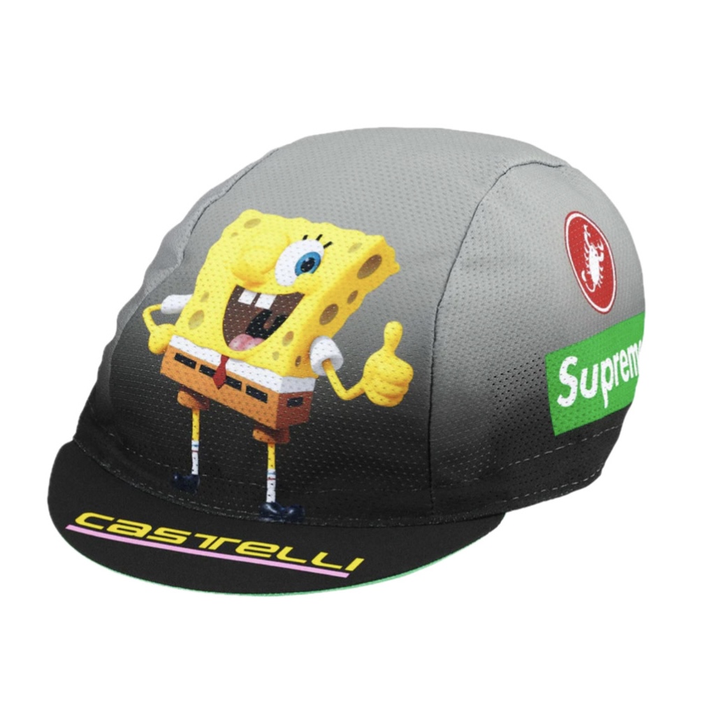 Supreme SpongeBob SquarePants Castelli Cycling Cap (Black)