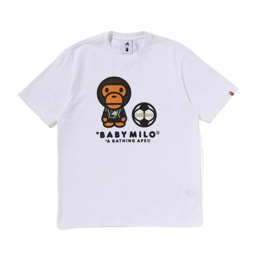 Bape x Adidas Baby Milo Tee (White)