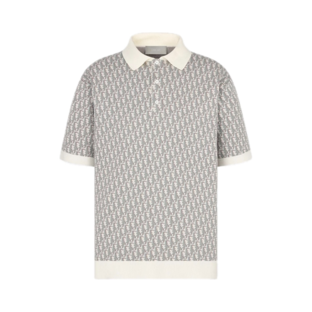 Dior Oblique Polo (Cream White)