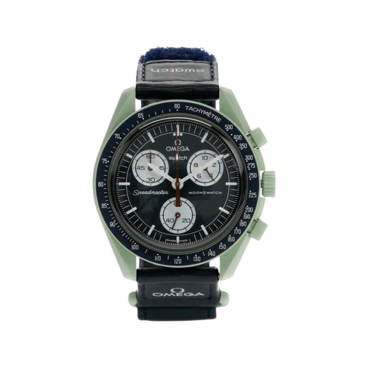 Swatch x Omega Bioceramic Moonswatch Mission to Earth