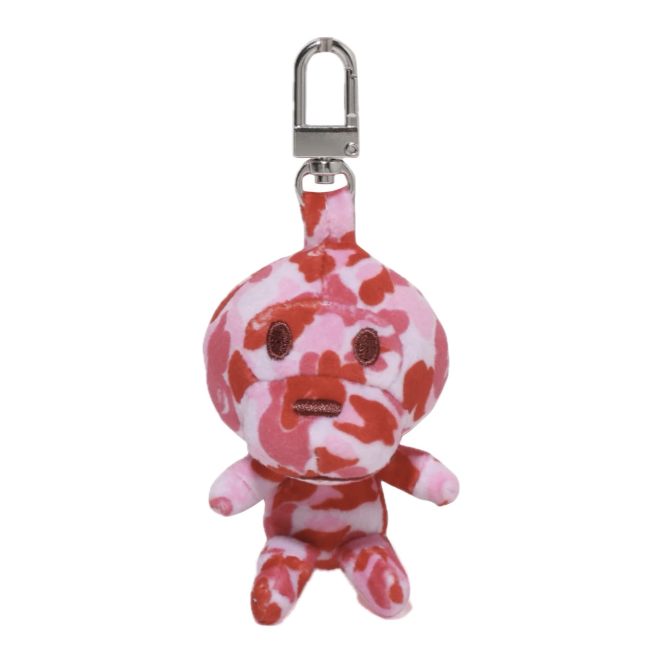 Abc Camo Baby Milo Plush Doll Key Chain (Pink)