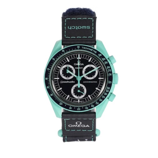 Swatch x Omega Bioceramic Moonswatch Mission On Earth  Lights