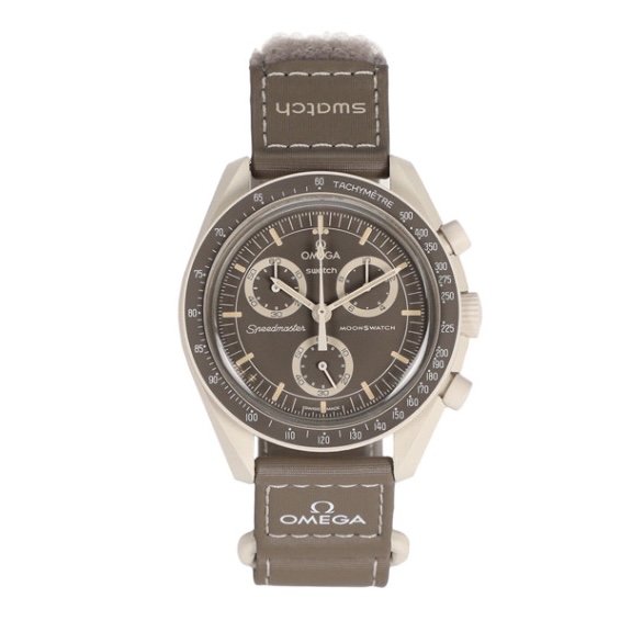 Swatch x Omega Bioceramic Moonswatch Mission On Earth Desert