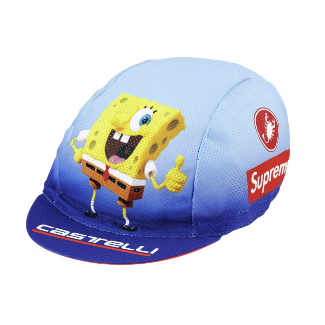 Supreme SpongeBob SquarePants Castelli Cycling Cap (Blue)